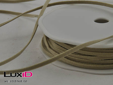 Suede Cord 02 ecru 3mm x 25m